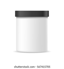 Plastic container mock up