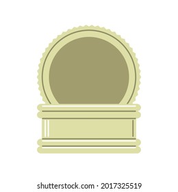 plastic container reusable isolated icon