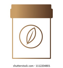 plastic container tea bag herbal product