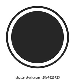 Plastic cork vector black icon. Vector illustration bottle plastic on white background. Isolated black illustration icon of bottle cork .