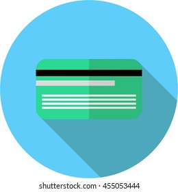 Plastic credit card icon