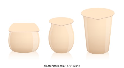 Plastic cup, glass,