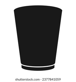 plastic cup icon vector illustration design