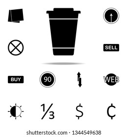 plastic cup icon. web icons universal set for web and mobile