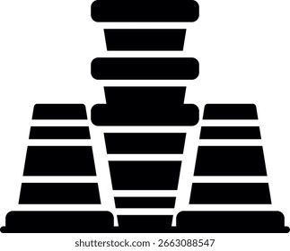 Plastic Cup New Creative Icon Design Vector