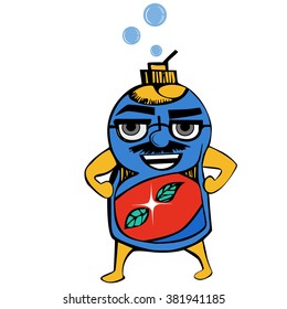 plastic detergent bottles super power