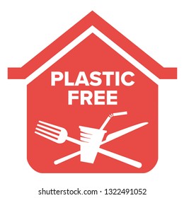 Plastic free logo