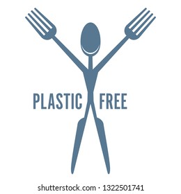 Plastic free logo