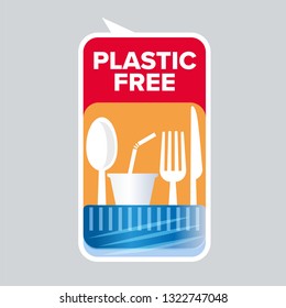 Plastic free logo