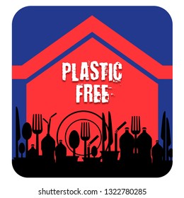 Plastic free logo