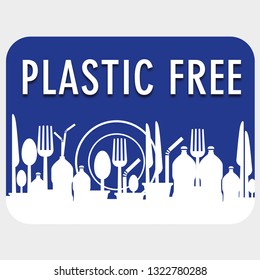 Plastic free logo