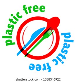 Plastic free logo
