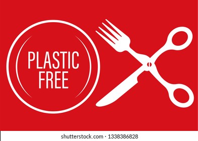 Plastic free logo