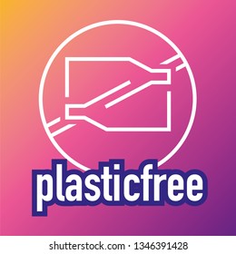 Plastic free logo