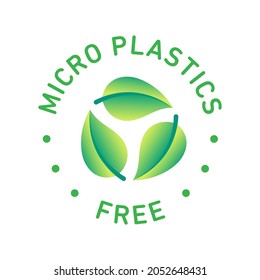 Plastic free vector product logo icon badge illustration design