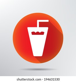 plastic glass icon.