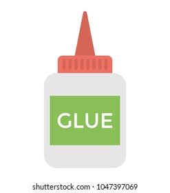 
A plastic glue bottle with gum
