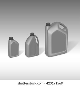 Plastic Gray Canister Set 260nw 423191569 