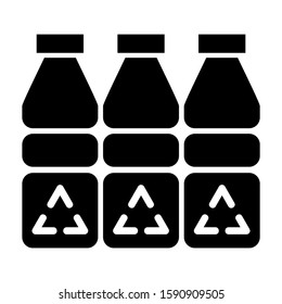 plastic icon isolated sign symbol vector illustration - high quality black style vector icons
