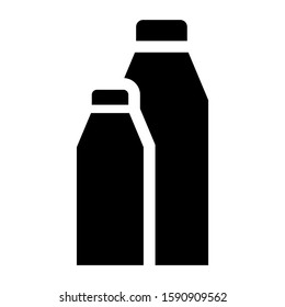 plastic icon isolated sign symbol vector illustration - high quality black style vector icons
