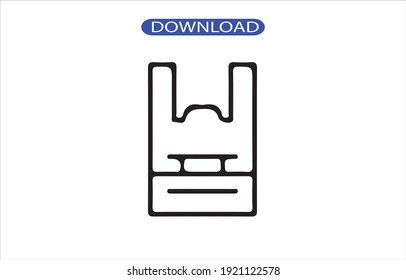 Plastic icon or logo high resolution