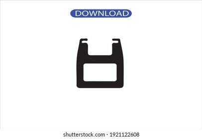 Plastic icon or logo high resolution