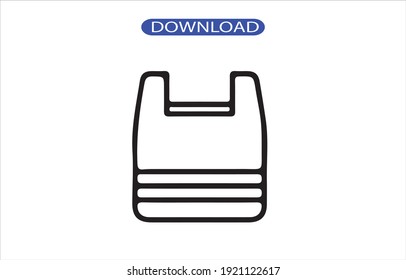 Icono de plástico o logotipo de alta resolución