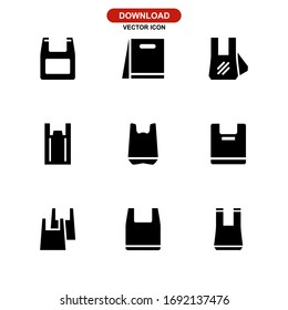 plastic icon or logo isolated sign symbol vector illustration - Collection of high quality black style vector icons

