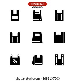 plastic icon or logo isolated sign symbol vector illustration - Collection of high quality black style vector icons
