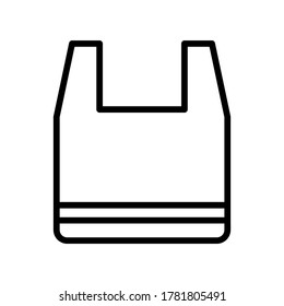 Plastic icon or logo isolated sign symbol vector illustration - high quality black style vector icons
