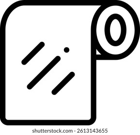 plastic icon. Thin Linear Style Design Isolated On White Background