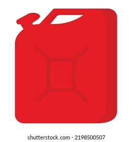 Plastic Jerry Cans for Oil or fuel, isometric style 3d rendering, isolated.