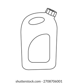 plastic jerry cans vector illustration design