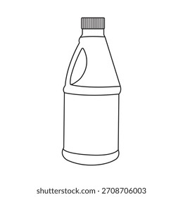 plástico jerry latas vetor ilustração design
