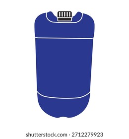 Diseño de Ilustración vectorial de bidones de plástico