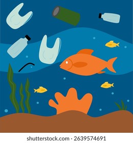 Plastic kills life below water