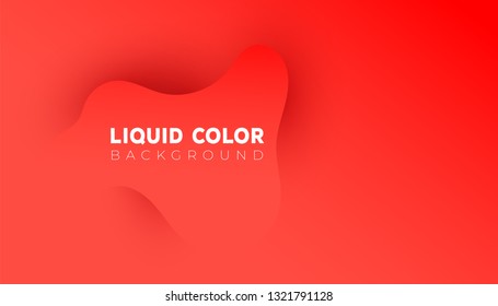 Plastic liquid gradient waves sale banner template. Design vector for design for mobile