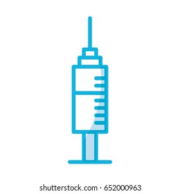 plastic medical syringe