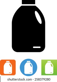 Plastic / Milk / Detergent bottle icon