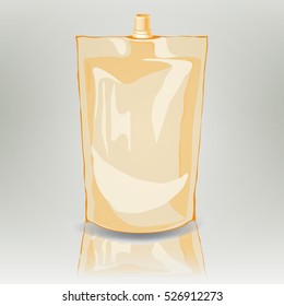 Plastic packaging for liquid ready for you design