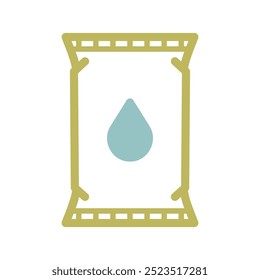Plastic packaging for milk vector icon. Dairy product sign. Graph symbol for cooking web site and apps design, logo, app, UI