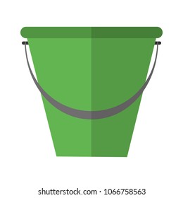 plastic pail object to clean house