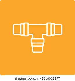 ícone de vetor de Tubulação de Plástico. Pode ser usado para impressão, aplicativos móveis e da Web.