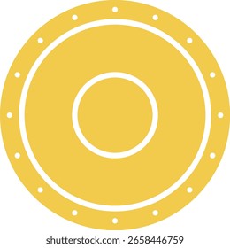Plastic Plate vector icon. Can be used for printing, mobile and web applications.