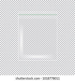 Plastic Pocket Bag isolated on a transparent background
