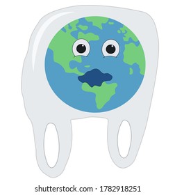 plastic pollution of the earth 