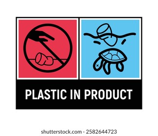 Plastic in Product Warning – Single-Use Cups, Environmental Pollution, and Marine Life Protection