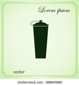 Plastic protein shaker