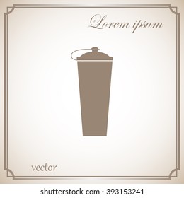 Plastic protein shaker