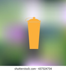 Plastic protein shaker